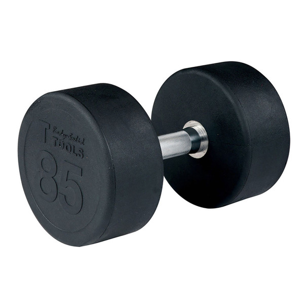 Body-Solid 85 lb Rubber-Coated Dumbbell