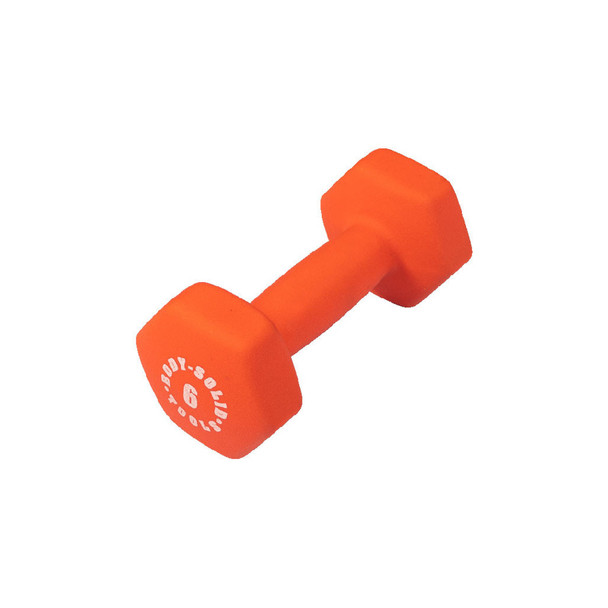 Body-Solid 6 lb Neoprene Dumbbell