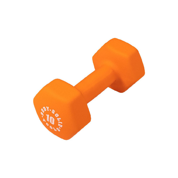 Body-Solid 10 lb Neoprene Dumbbell