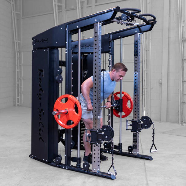 Body-Solid All-In-One Strength Training System - Smith Machine Back Row