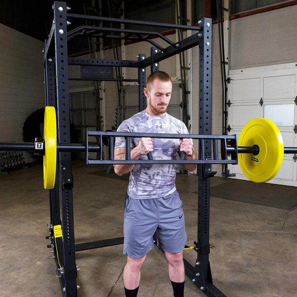 Body-Solid 7' Multi-Grip Olympic Barbell - Biceps Curling Exercise in Fitness Room