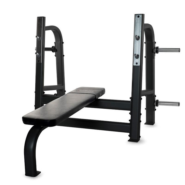 Inflight Fitness Flat Bench Press - Angled View