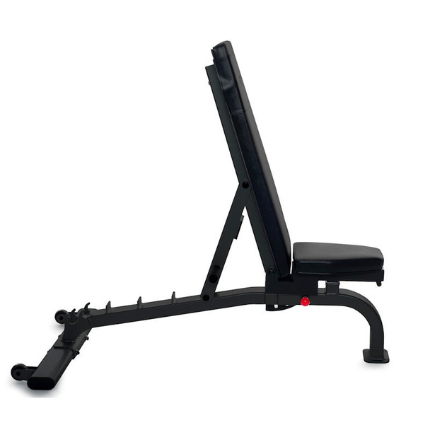 Inflight Fitness Adjustable FID Bench for Dumbbell Workouts - Shoulder Press Position