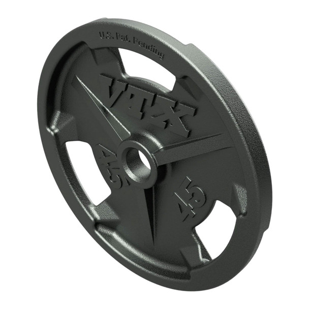 Troy VTX 45 lb Cast Iron Olympic Grip Plate