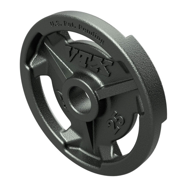 Troy VTX Cast Iron Olympic Weight Set - 25 lb Plate