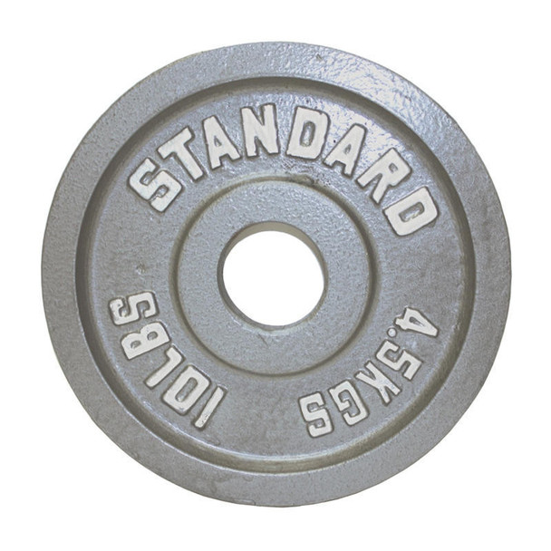 Troy USA Sports 10 lb Gray Cast Iron Weight Plate