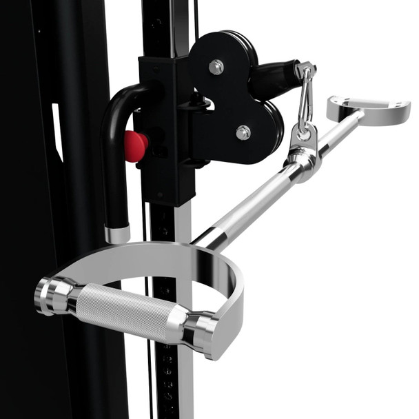 Troy USA Sports 34" Pro-Style Lat Bar on Gym Cable Machine- (TPLB-34S)