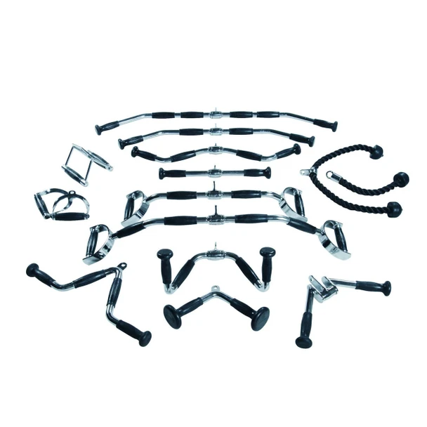 York Barbell Gym Cable Handle Set
