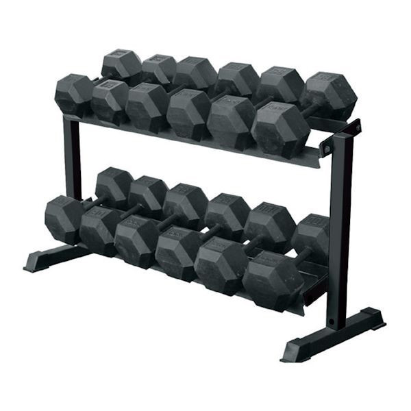 York Barbell (69126) 2-Tier Dumbbell Rack