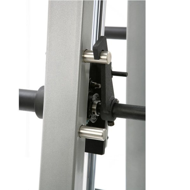 York Barbell Commercial Smith Rack with Rotating Bar Catch