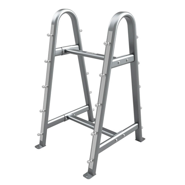 Troy Commercial Fixed Barbell Rack - Silver Frame Color