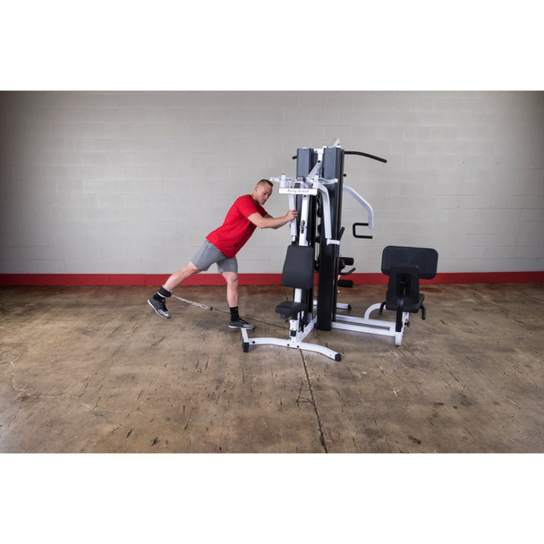 Body-Solid Commercial Multi-Station Weight Machine Glute Kick Back Exercise