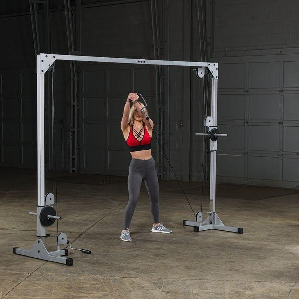 Body-Solid (PCCO90X) Powerline Cable Crossover - Ab Trunk Twist Exercise