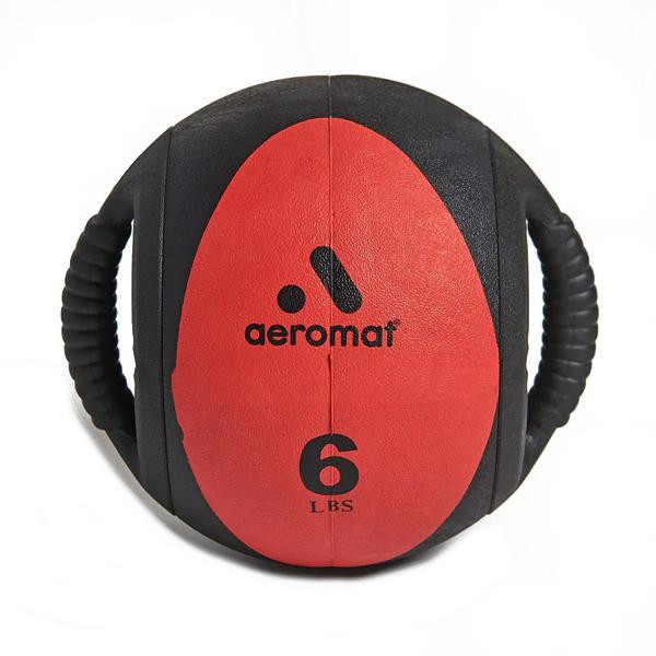 Aeromat Medicine Ball w/ Grips - 6 lb