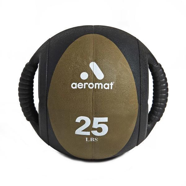 Aeromat Handled Medicine Ball - 25 lb