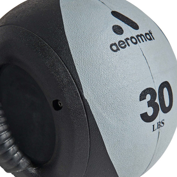 Aeromat Dual-Grip Medicine Balls - 30 lb Size Close View