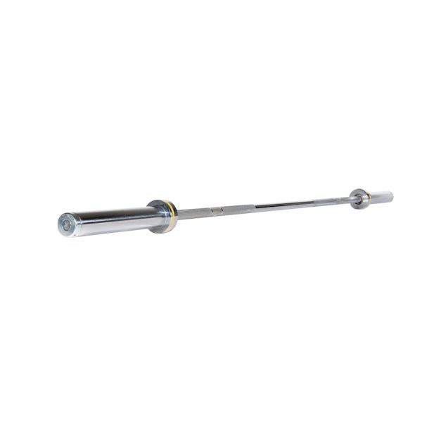 York Barbell Women's Competition Bar Showing Full-Length Profile