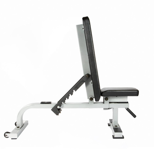 York STS Commercial Flat to Incline Bench - Shoulder Press Position