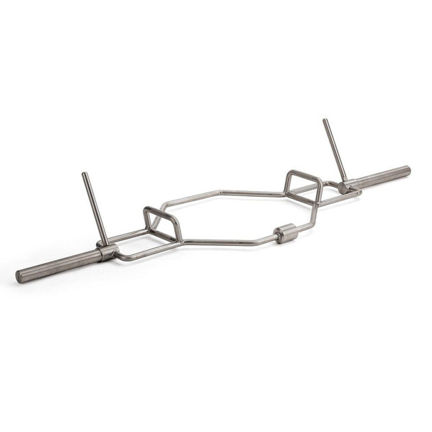 York Barbell Multi-Hex Deadlift Bar - Full-Length Bar View