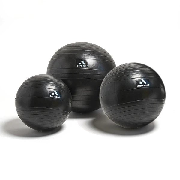 Aeromat Exercise Stability Balls - Black Color