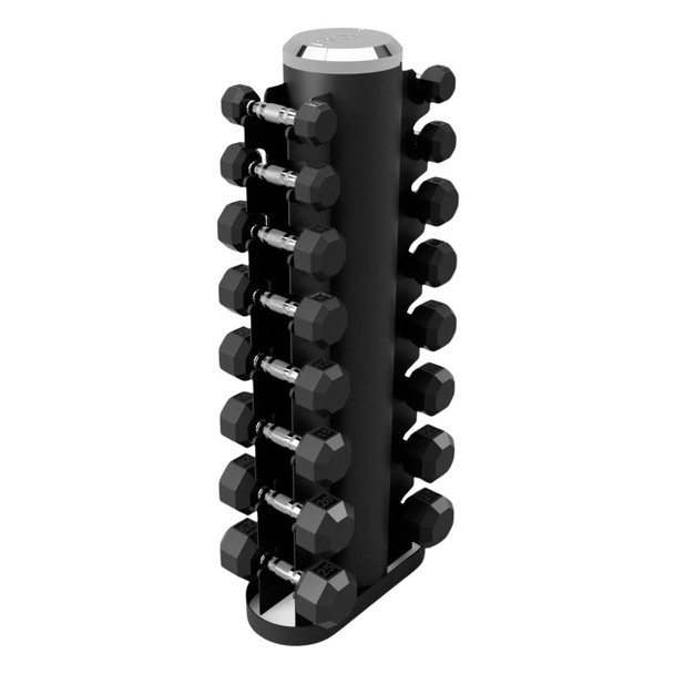 Troy VTX (GVDR-8) Vertical Dumbbell Rack - Rack with Optional Weights