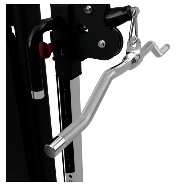 Troy USA Sports (GCB-28S) Curl Bar Cable Attachment on Cable Weight Machine