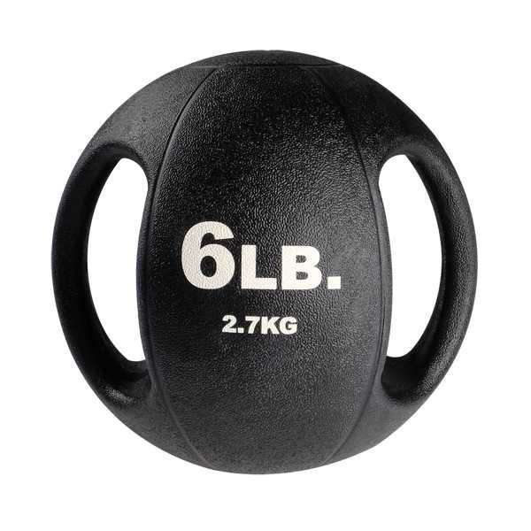 Body-Solid Dual-Grip Medicine Balls - 6 lb