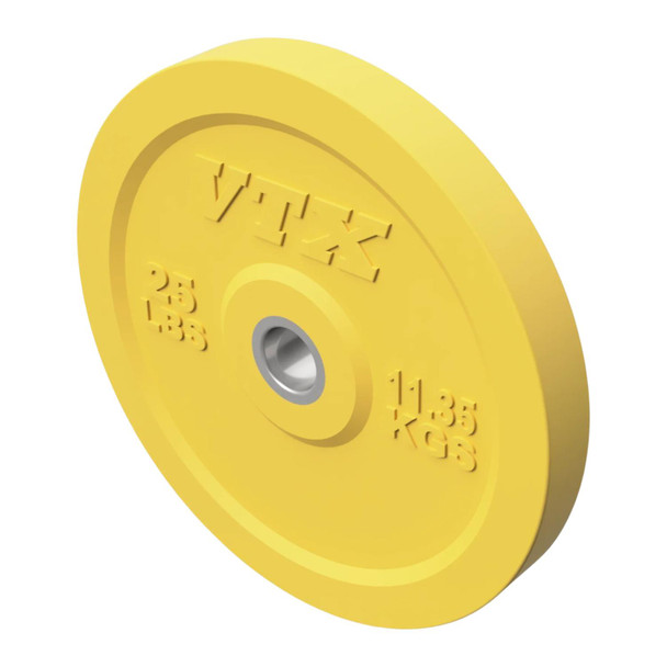 Troy VTX 25 lb Colored Rubber Bumper Plate
