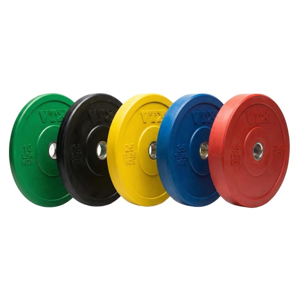 Troy VTX Solid Rubber Bumper Plates