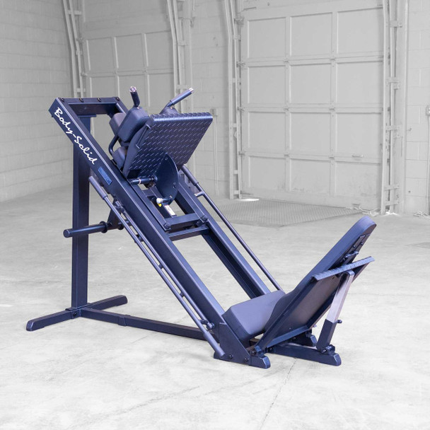 Body-Solid Leg Press and Hack Squat - Front Angled View