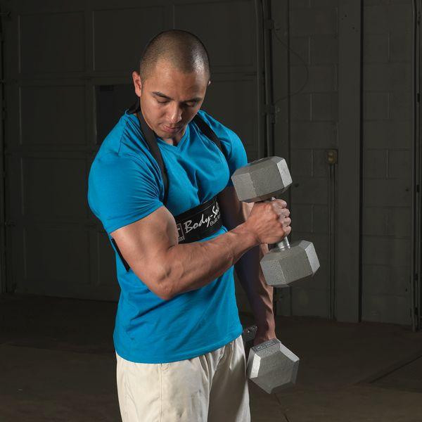 Body-Solid (BB23) Tools Arm Blaster - Dumbbell Biceps Curl Exercise