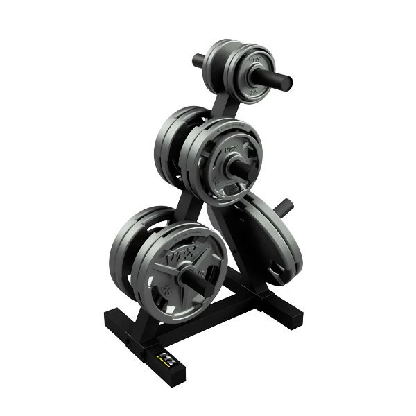 Troy VTX (T-OPT) Olympic Weight Plate Tree with Optional Plates