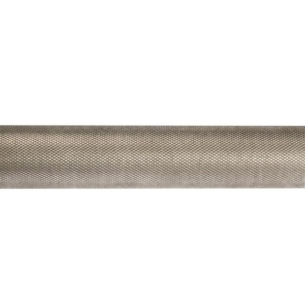 York Needle Bearing Stainless Steel Olympic Bar - Knurl Pattern