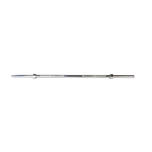 York Barbell (2988) Fat Grip Olympic Bar - Full Length View