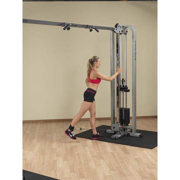 Body-Solid (SCC1200G) Clubline Cable Crossover - Glute Kick Exercise