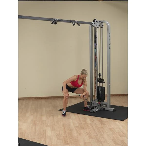Body-Solid (SCC1200G) Light Commercial Cable Machine - Concentration Curl Exercise