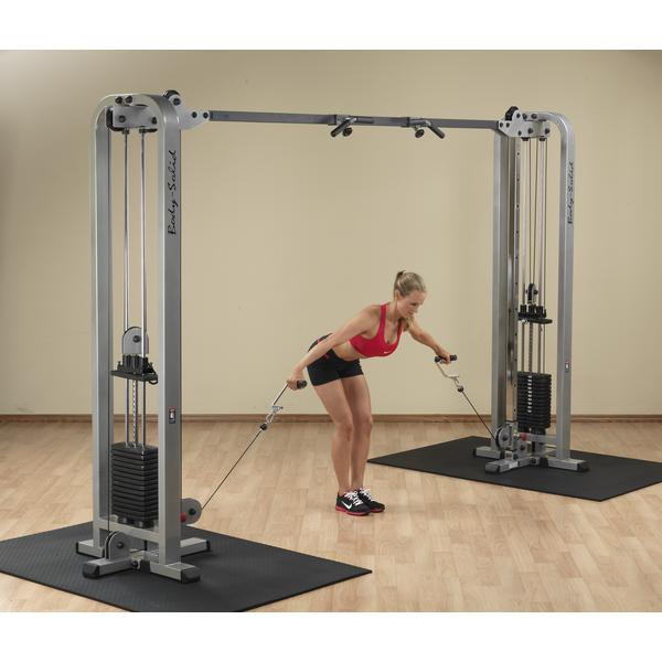 Body-Solid (SCC1200G) Adjustable Cable Crossover - Bent Over Shoulder Raise