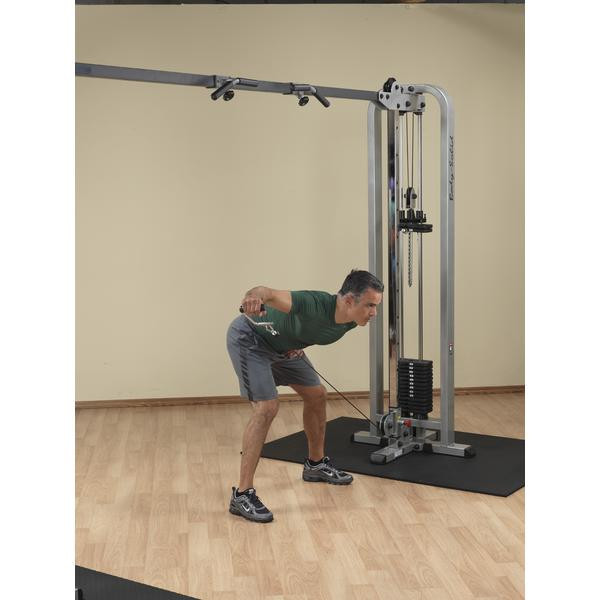 Body-Solid (SCC1200G) Clubline Cable Crossover - Single Rear Delt Pull Exercise
