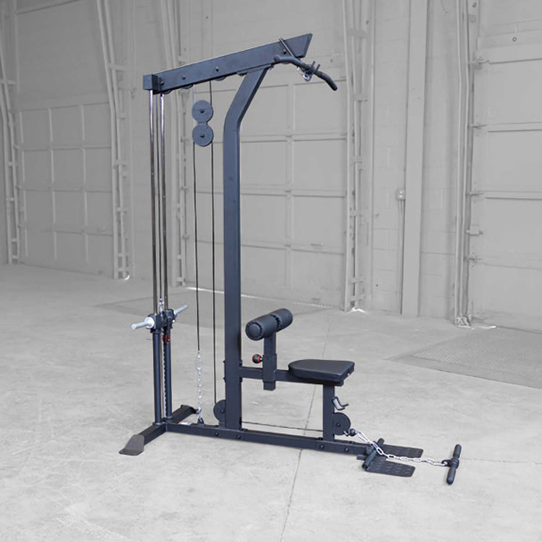 Body-Solid (GLM85B) Lat Pulldown Machine - Left Side View