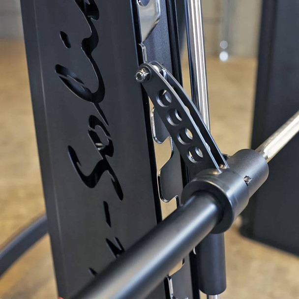 Body-Solid (SCB1000B) Pro Clubline Smith Machine - Safety Bar Latch