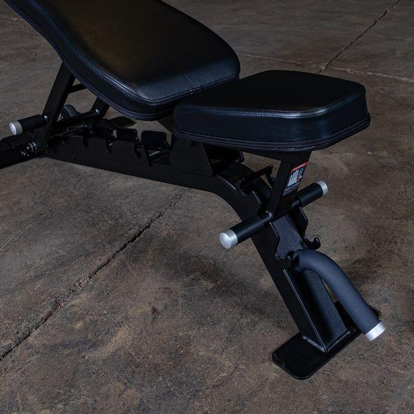 Body-Solid (SFID325B) Clubline Adjustable Bench - Angle Adjustable Seat Pad
