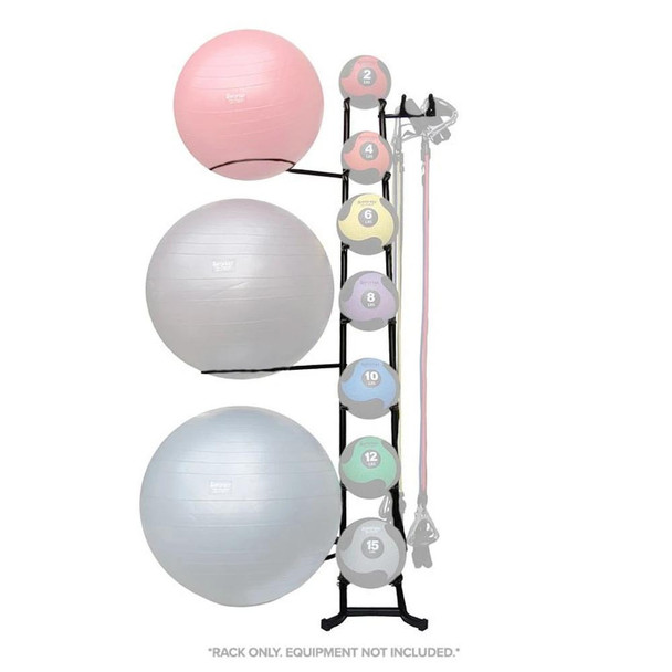 Aeromat (75001) Club Accessory Rack - Rack Only Front View