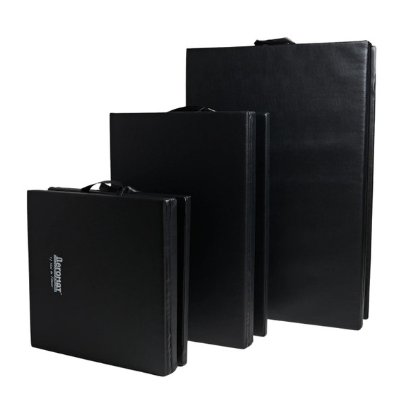 Aeromat Folding Exercise Mat - Alls Sized Pictured Folded Up