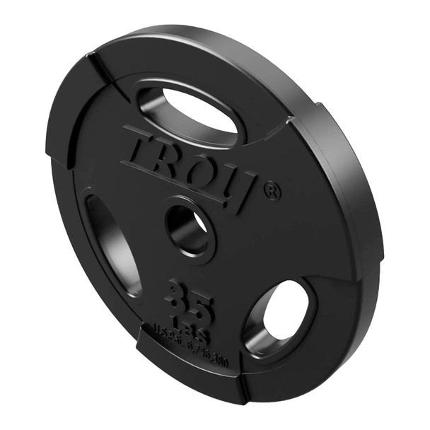 Troy 35 lb Urethane Olympic Grip Plate