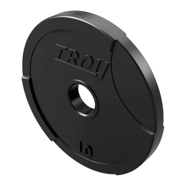 Troy 10 lb Urethane Barbell Plate