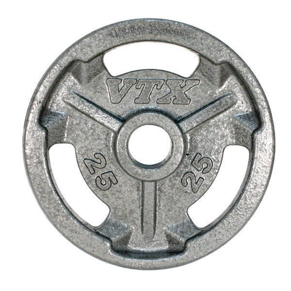 Troy VTX 25 lb Cast Iron Olympic Grip Plate