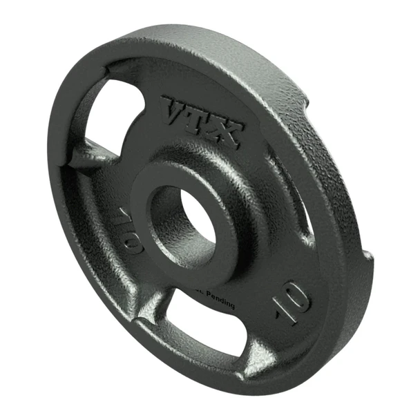 Troy VTX (GO-V) Cast Iron Olympic Plates - 10 lb