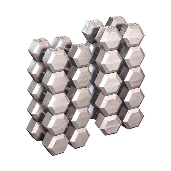 Body-Solid Iron Hex Dumbbells