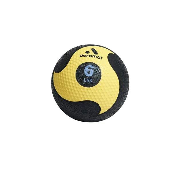 Aeromat 6 lb Rubber Med Ball