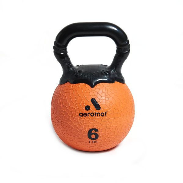 Aeromat 6 lb Elite Kettlebell Medicine Ball